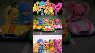 Incredibox Sprunki OC – Bea x Pocoyo x Nina x Pato x Elly Ride Racing Cars!