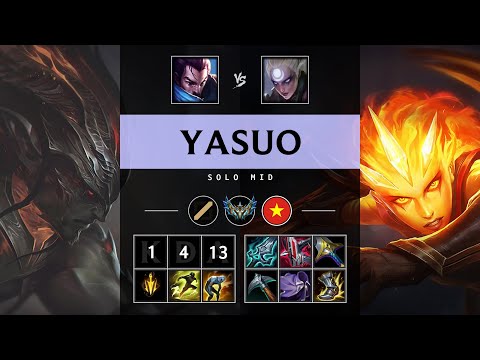 Yasuo Mid vs Diana - VN Challenger Patch 25.17