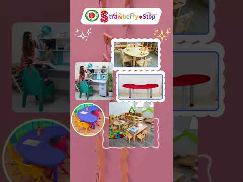 Best Preschool Furniture & Educational Toys in India | Strawberry Stop