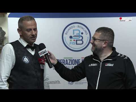 Montereali  Daniele  VS Martinelli David - 25° Campionato Italiano - Nazionali - Semifinale