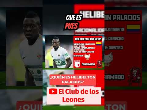 ¿Helibelton Palacios será el refuerzo que necesita Santa Fe? #shorts
