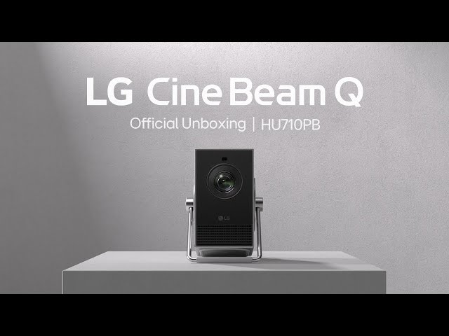 Projecteur LED Portatif Cinebeam Qube 4K ULTRA UHD HU710PB LG dans Accessoires pour télé et vidéo à Laval/Rive Nord