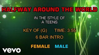 A*Teens - Halfway Around The World (Karaoke)