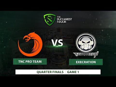 TNC vs Execration | Finals | Game 1 | Bucharest Major 2018