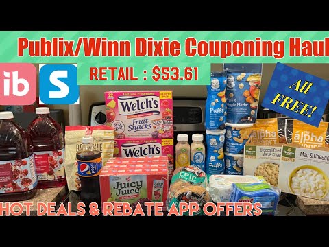 Publix/Winn Dixie Combined Haul 4/15-4/21 for FREE...