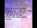 My Song- Alessia Cara lyrics