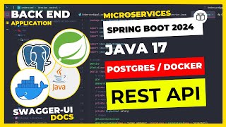 Spring Boot Completo 2024 | com Docker, PostgreSQL e Swagger