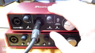 Focusrite Scarlett 2nd Gen 2i2 vs 1st Gen 2i4 Comparison Review