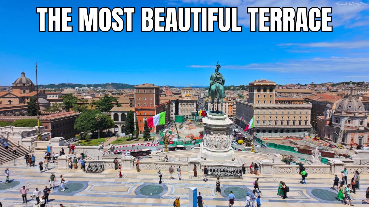 Experience the awe of this immense white marble tribute to Italy's first king, offering stunning panoramic vistas of the Eternal City.