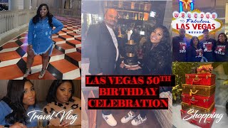 Las Vegas Travel Vlog | Birthday Celebration + Luxury Shopping