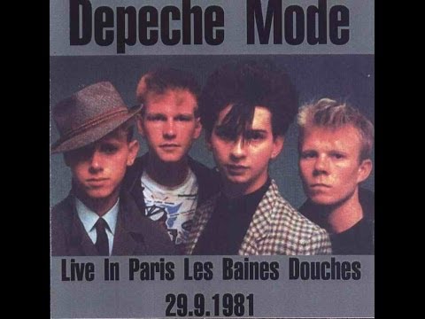 Depeche Mode - live in Les Bains Douche, Paris, 29.09.1981