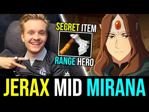 JerAx Mentality - Secret starting ITEM for Range Heroes DOTA 2