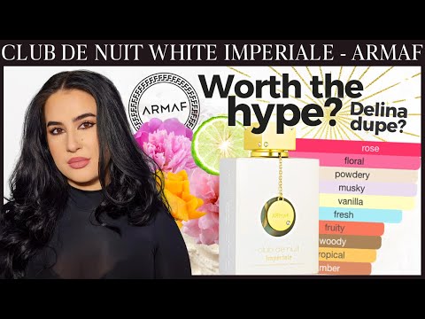 WORTH THE HYPE? New CLUB DE NUIT WHITE IMPERIALE by Armaf Review / Middle Eastern Fragrances 2023