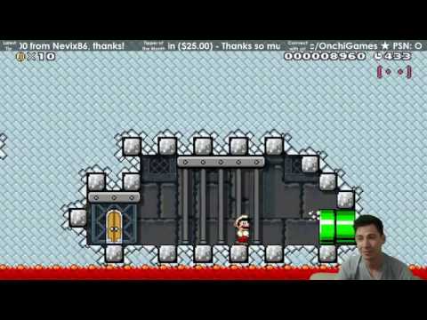 Spinfire Castle 【Super Mario Maker】