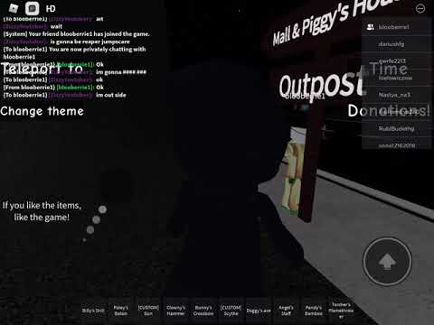 Piggy Rp - Reaper Jumpscare  (Ft Blooberrieplay z)