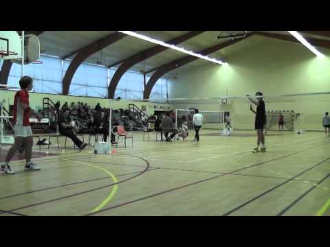 Théo 2011 Les Sorinières Tournoi Badminton 11/11/11
