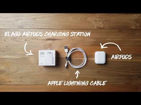 Обзор Elago Airpods Charging Stand (EST-AP-DGY, dark gray)