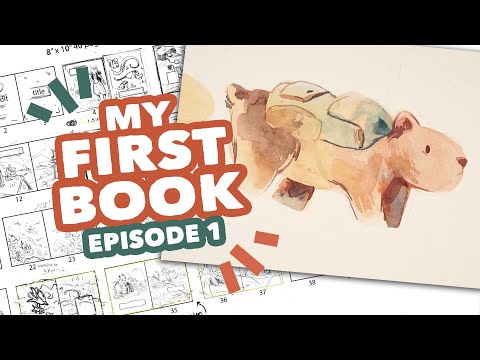 My First Book // Figuring Stuff out and Lots of Sketches!