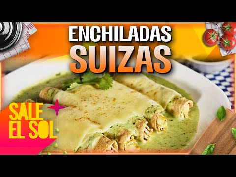 Receta de Enchiladas Suizas con Chorizo con la chef Ingrid Ramos | Sale el Sol