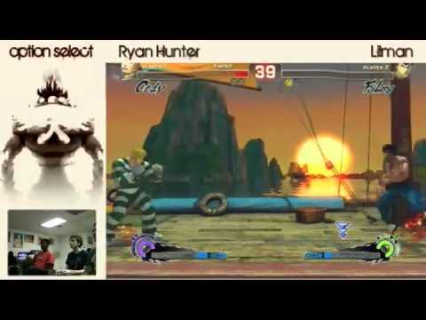11-22-10 Ryan Hunter (Cody) vs Lilman (Fei Long) - SSF4
