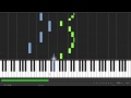 Dax Johnson, Bright Eyes, piano tutorial Synthesia ...