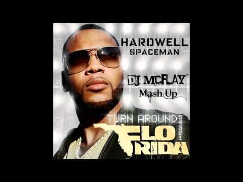 Hardwell feat. Flo Rida - Turn Spaceman 2012 (DJ Mcflay® Mashup)