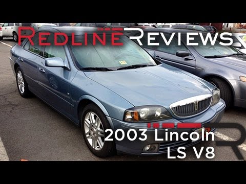 2003 Lincoln LS V8, Review, Walkaround, Start Up, Test Drive