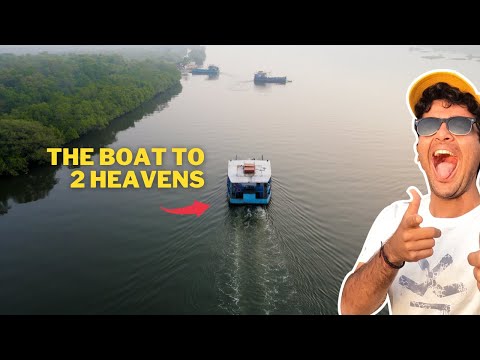 The BEST ISLANDS in GOA | Divar & Chorao Island | Natural Pools & Falls