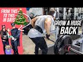 IT HAPPENED SO FAST | GROW A HUGE BACK