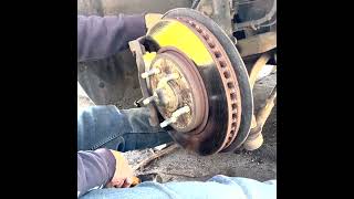 Mustang Brakes with FROZEN caliper FIXED!!