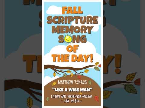 🎶 Easy Scripture Memory | 🍁Fall Song of the Day