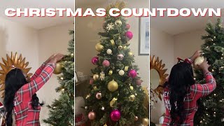 CHRISTMAS COUNTDOWN | DECORATING MY TREE PART 1, TREE FAIL | THE RARE BREEED