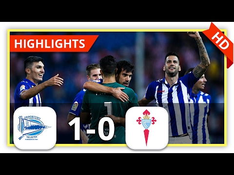 Deportivo Alaves vs Celta de Vigo 1-0 Highlights & All Goals - La Copa 07/02/2017 HD [FootBOOM]
