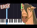 Spirit - Sound the Bugle Piano Tutorial (Easy)