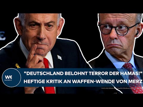 Video Thumbnail: BENJAMIN NETANJAHU: "Deutschland belohnt den Terror der Hamas!" Heftige Kritik an Waffen-Wende!