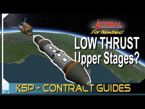 Build A New Orbital Station Around Kerbin | KERBAL SPACE PROGRAM Contract Tutorials