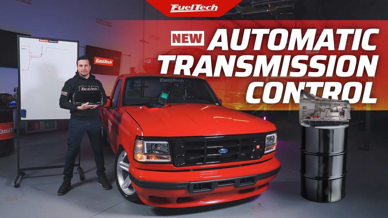 FT700 Automatic Transmission Control Tutorial | FuelTech Vision Software (10R80 10-Speed +  F-150)