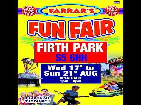 Farrar's Fun Fair - Firth Park, Sheffield - 18/8/2022 - Phantom Chaser, Crazy Cage, Dodgems & More