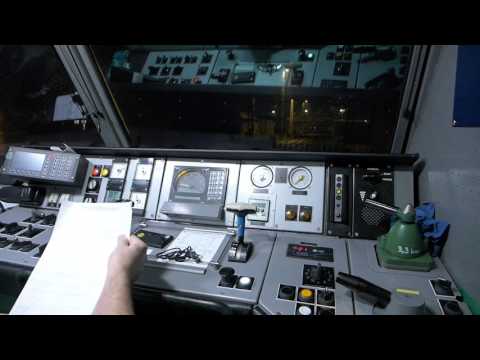 Cabview - 151 - Pardubice - Kolín - noc-sníh