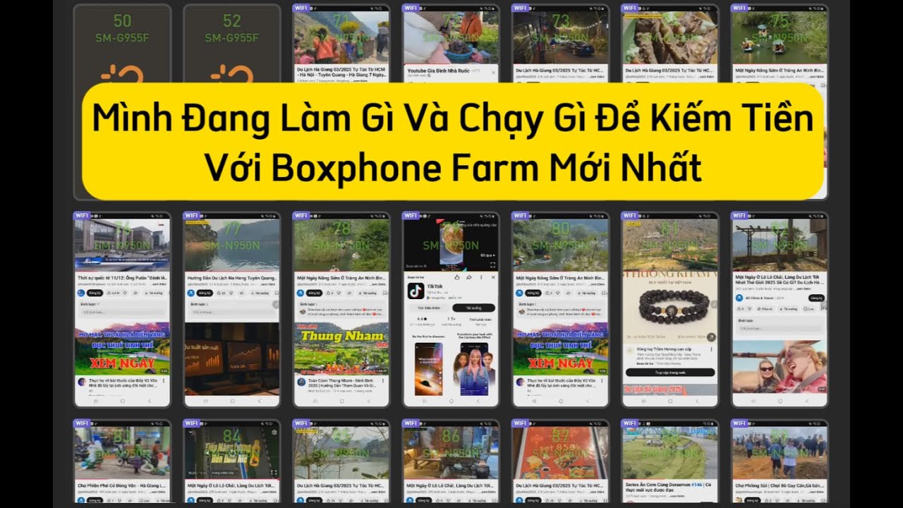 MAKE MONEY WITH BOXPHONE FARM FROM A-Z: The Secret to Building the Most Effective Multi-Channel P...