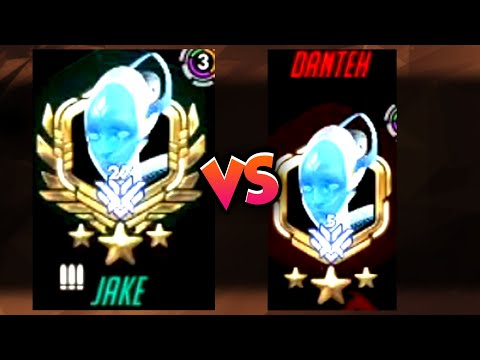 JAKE RANK 27 ECHO VS DANTEH RANK 5 ECHO! [ OVERWATCH SEASON 24 TOP 500 ]