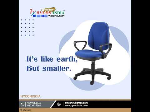 Low back office staff chair, fixed arm, 1 year