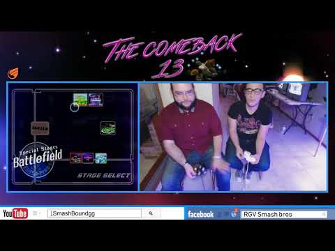 The Comeback 13 ssbm - Chech vs Rick - Top 8 Winners