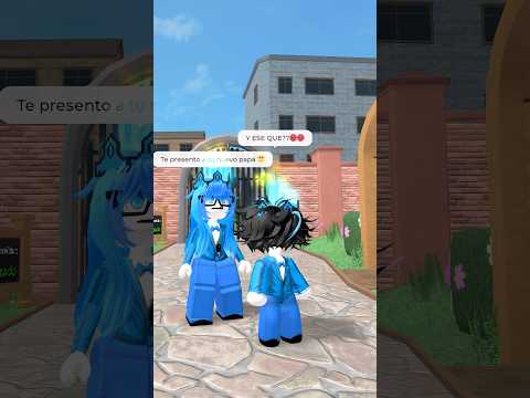 EL NUEVO PAPÁ DE MI HIJO😱😂 #roblox #novios #pareja #humor #mm2 #murdermystery2