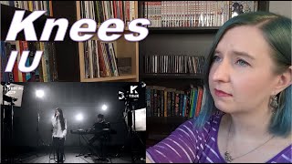 POET REACTS to IU KNEES Lyrics