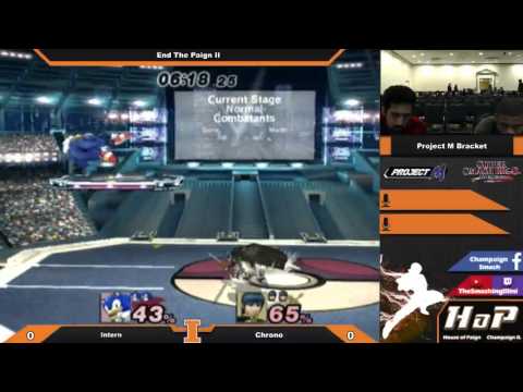 [End The Paign II] Intern (Sonic) vs. Chrono (Marth) PM Singles