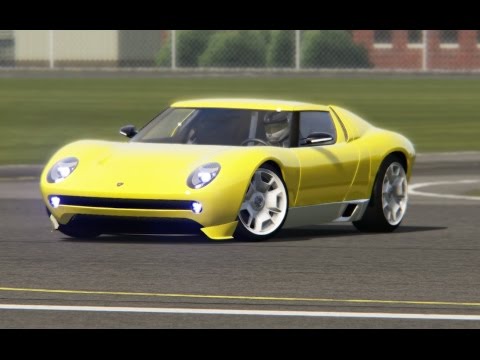 Thumbnail for Lamborghini Miura Concept '06 Top Gear Testing by Lamborghini Miura, Lamborghini, Lamborghini Concept S, Car, Lamborghini Miura concept
