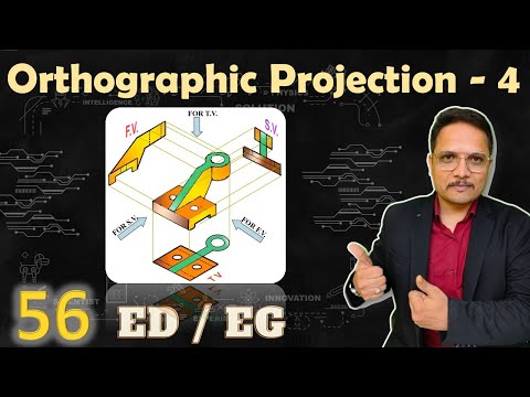 Orthographic Projection 1 Concept Engineering Drawing MultiView