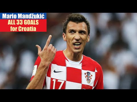 Mario Mandzukic ◉ All 33 Goals for Croatia 🇭🇷