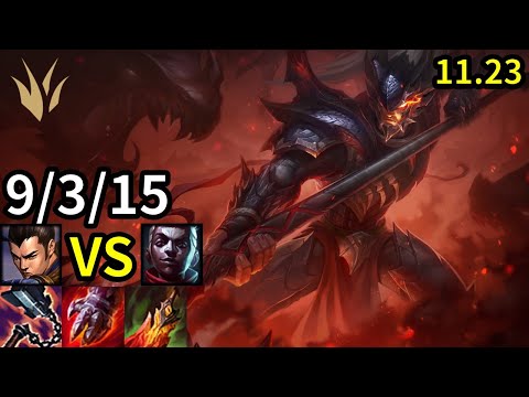 Xin Zhao Jungle vs Ekko - KR Master | Patch 11.23